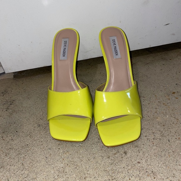 Steve Madden Signal Mule Sandal Heels Sz 11 Women - Picture 2 of 5